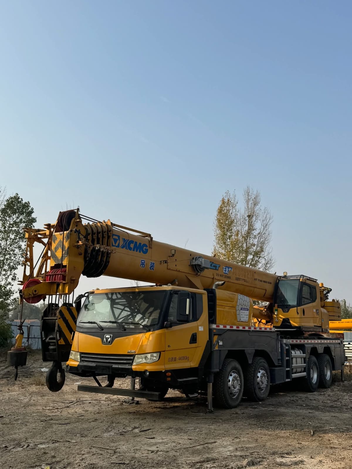 Hiab truck lifting equipment